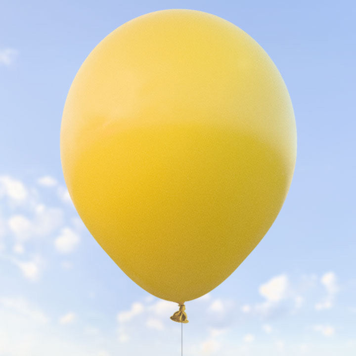 Gula ballonger 28 cm 100-pack