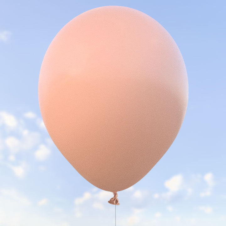 Persikofärgade ballonger 28 cm - 100-pack