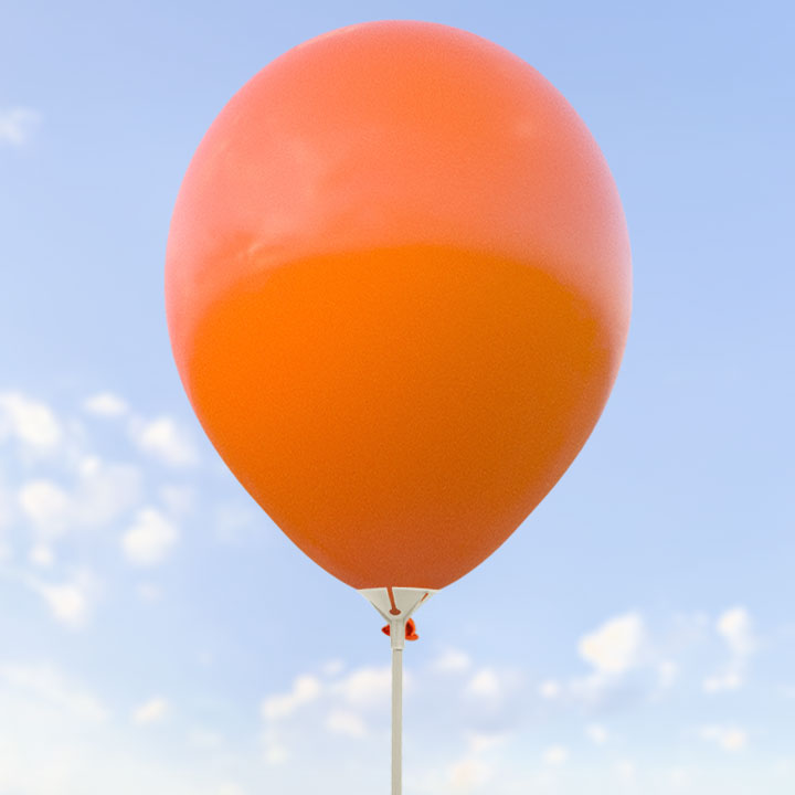 Orange ballonger 28 cm - 100-pack