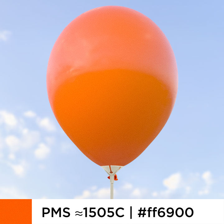 Orange ballonger 28 cm - 100-pack