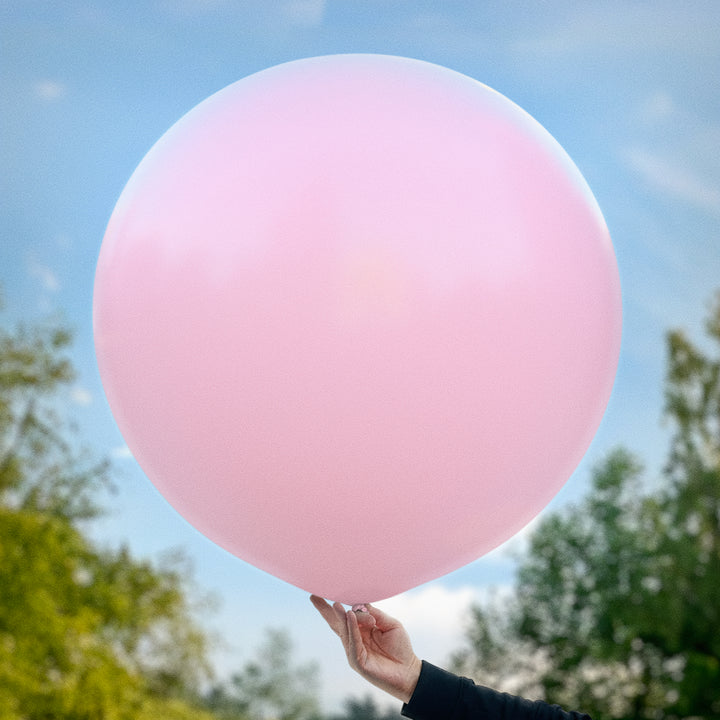 Ljusrosa ballong 90 cm