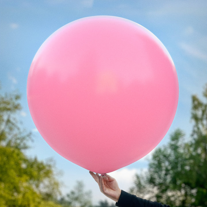 Rosa ballong 90 cm