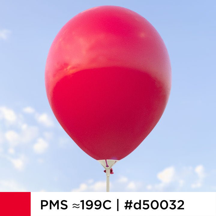Röda ballonger 28 cm - 100-pack