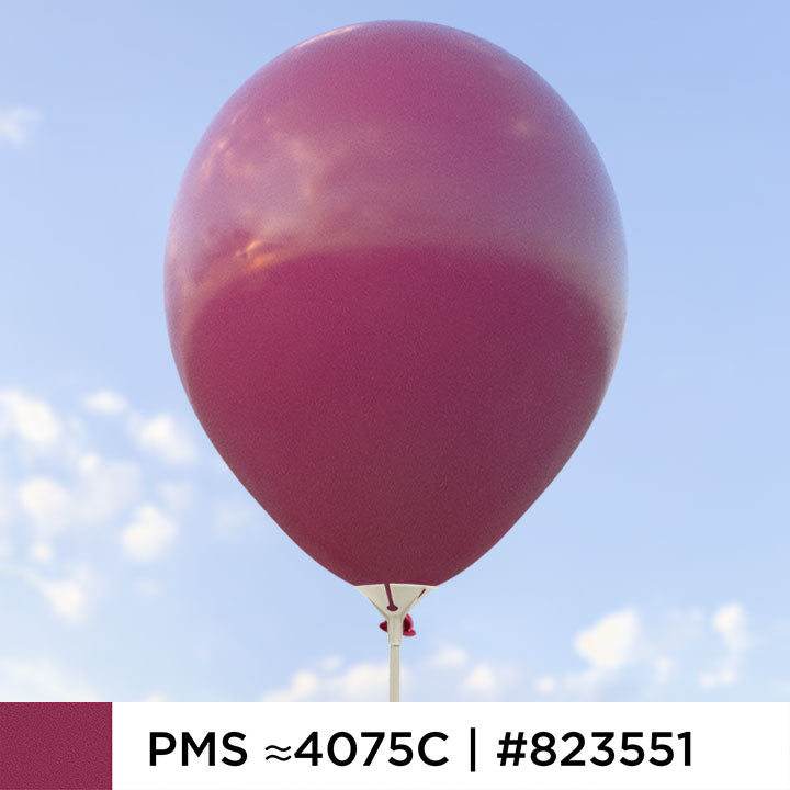 Burgundy-ballonger 28 cm - 100-pack