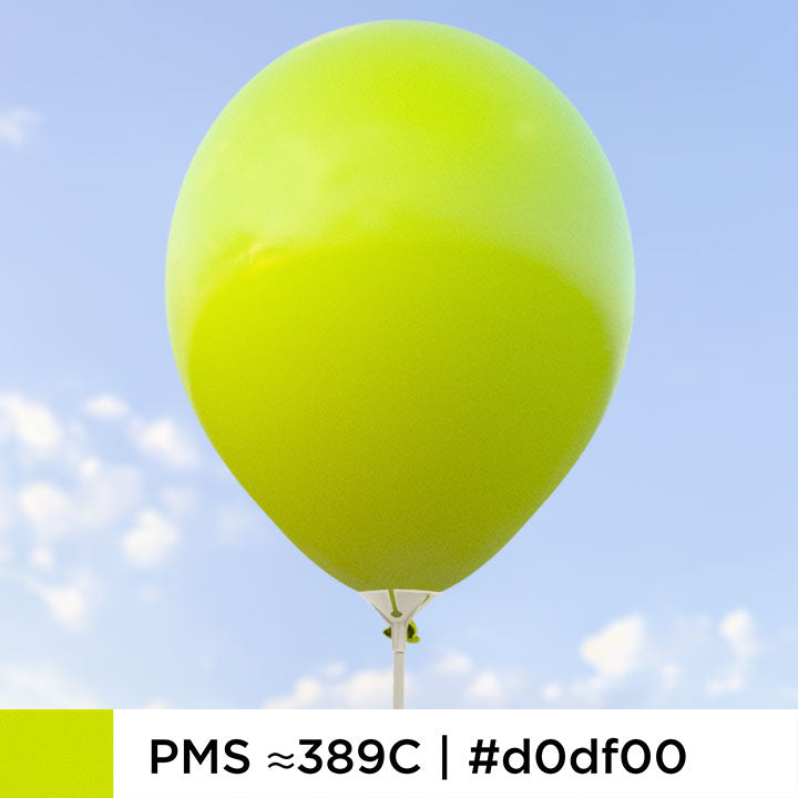 Limegröna ballonger 28 cm - 100-pack