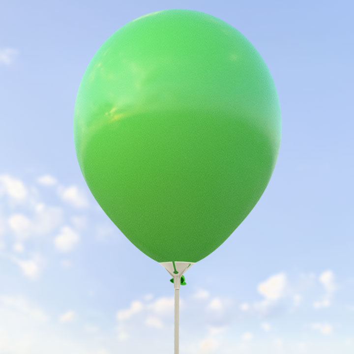 Äppelgröna ballonger 28 cm - 100-pack