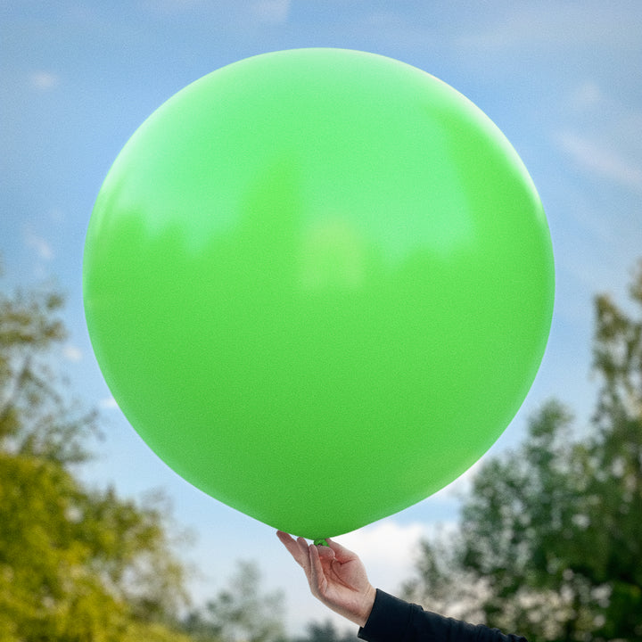 Äppelgrön ballong 90 cm
