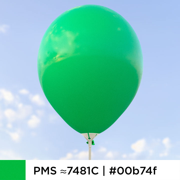 Gröna ballonger 28 cm - 100-pack