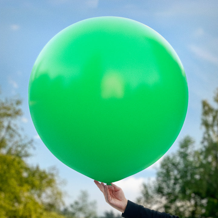 Grön ballong 90 cm