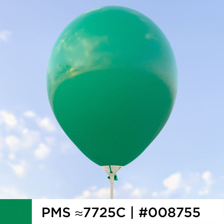 Mörkgröna ballonger 28 cm - 100-pack