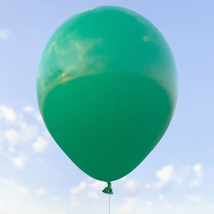 Mörkgröna ballonger 28 cm - 100-pack