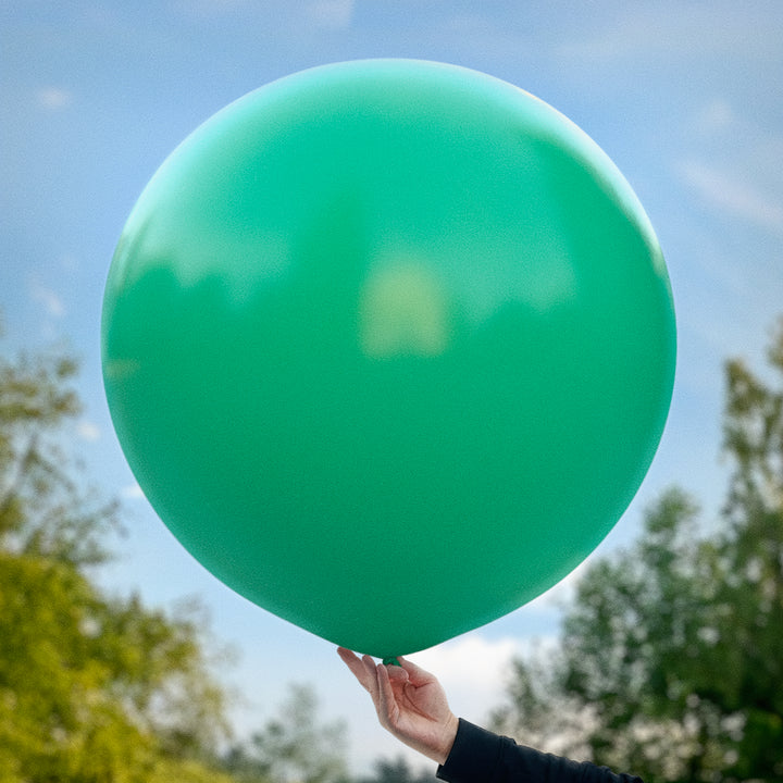 Mörkgrön ballong 90 cm