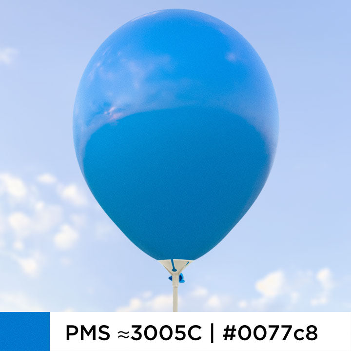 Blå ballonger 28 cm - 100-pack