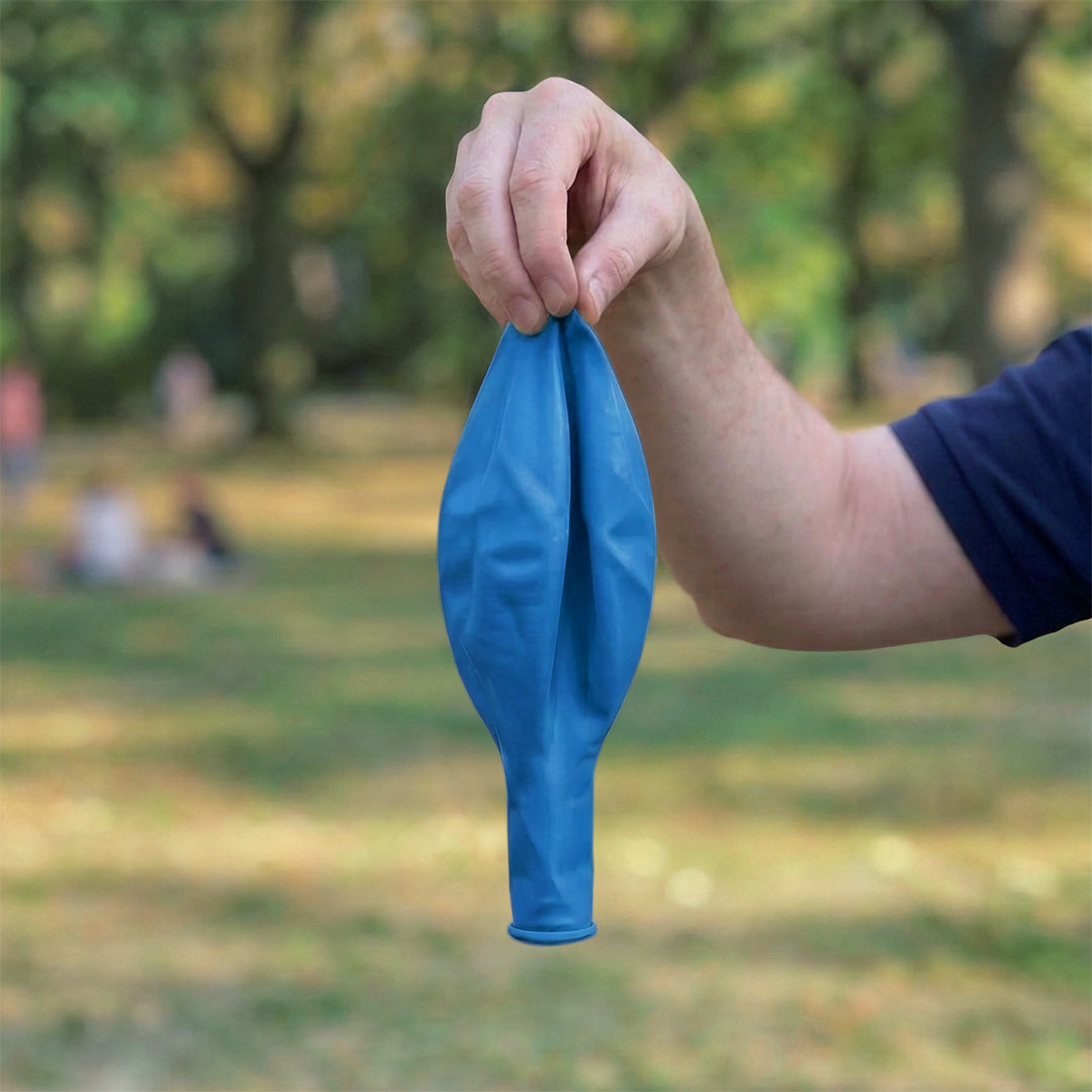 Blå ballong 90 cm
