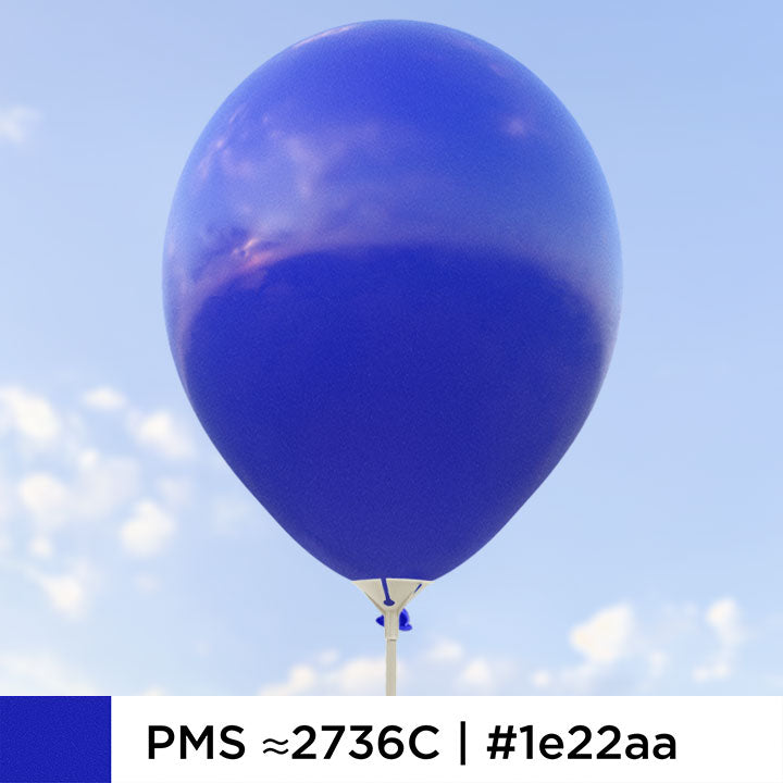 Mörkblå ballonger 28 cm - 100-pack