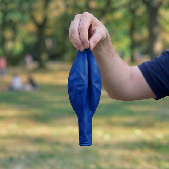 Mörkblå ballong 90 cm
