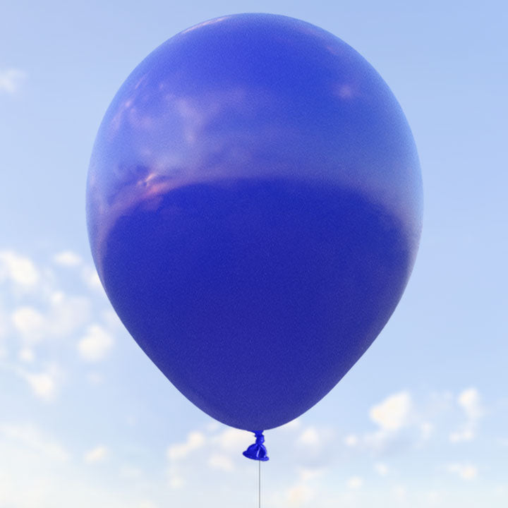 Mörkblå ballonger 28 cm - 100-pack