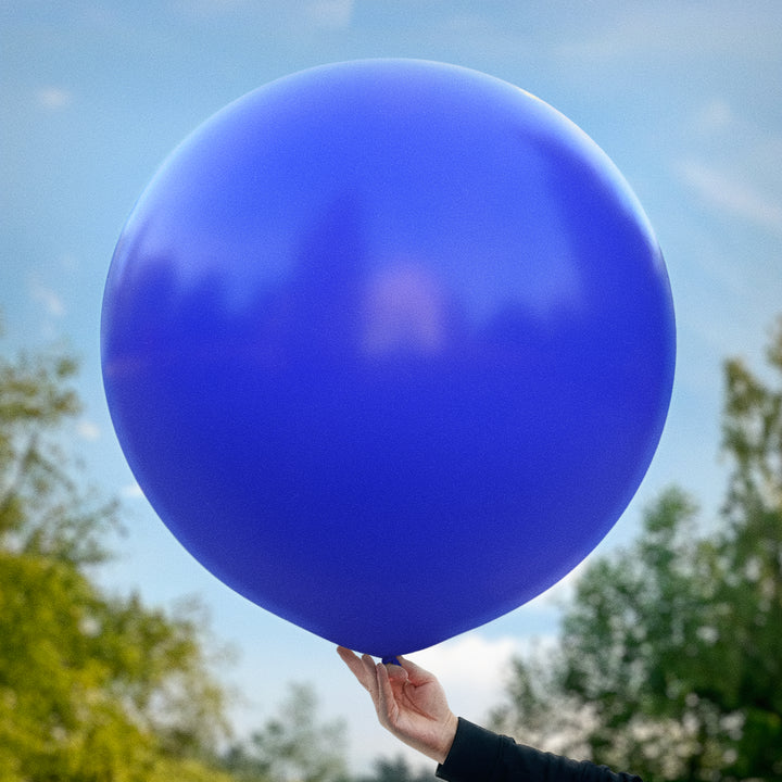 Mörkblå ballong 90 cm