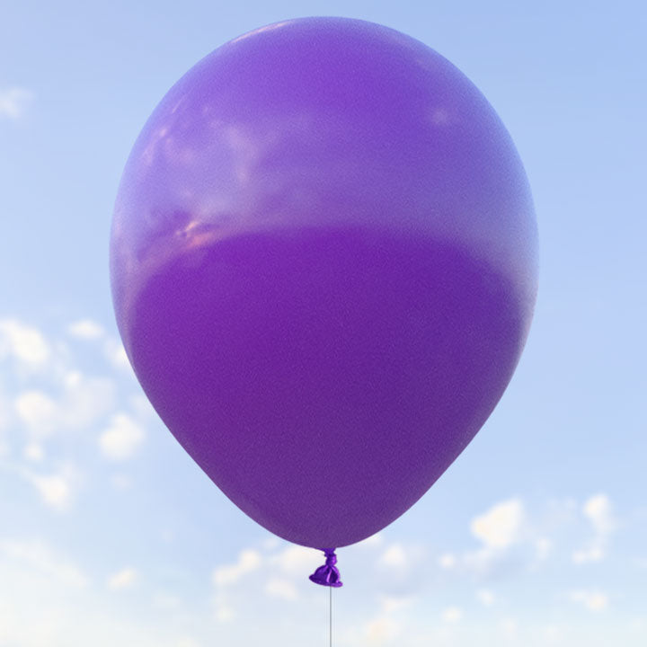 Lila ballonger 28 cm - 100-pack