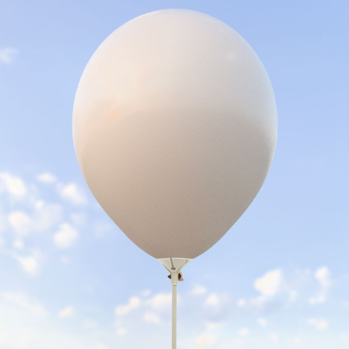 Beige ballonger 28 cm - 100-pack