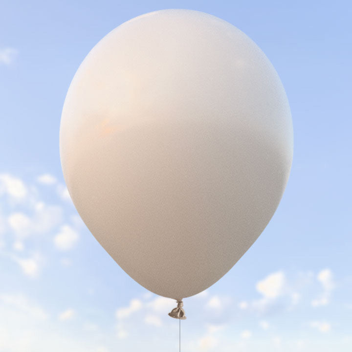Beige ballonger 28 cm - 100-pack