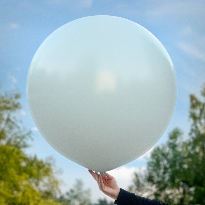 Grå ballong  90 cm