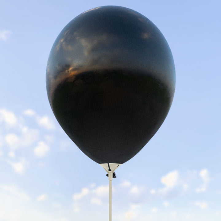 Svarta ballonger 28 cm - 100-pack
