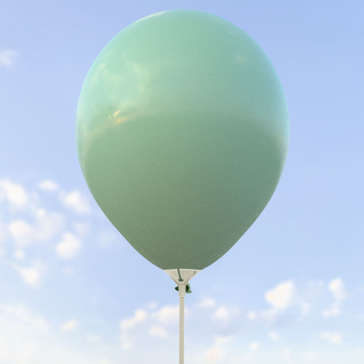 Vintage gröna ballonger 28 cm - 100-pack