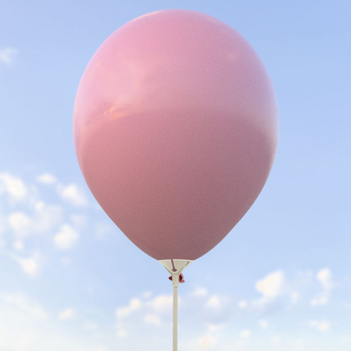 Vintage rosa ballong 28 cm - 100-pack