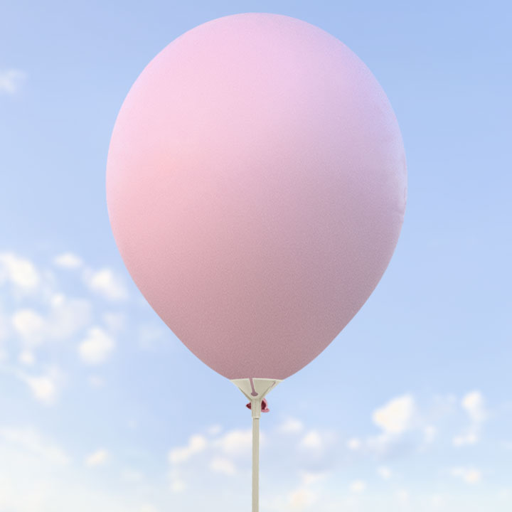 Matt rosa ballonger 28 cm - 100-pack