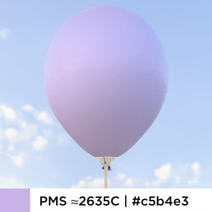 Matt lila ballonger 28 cm - 100-pack