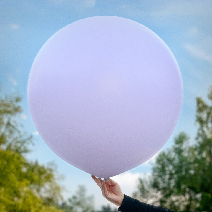 Matt lavendel ballong 90 cm