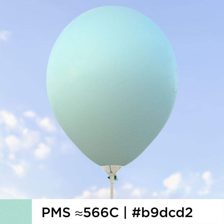 Matt gröna ballonger 28 cm - 100-pack