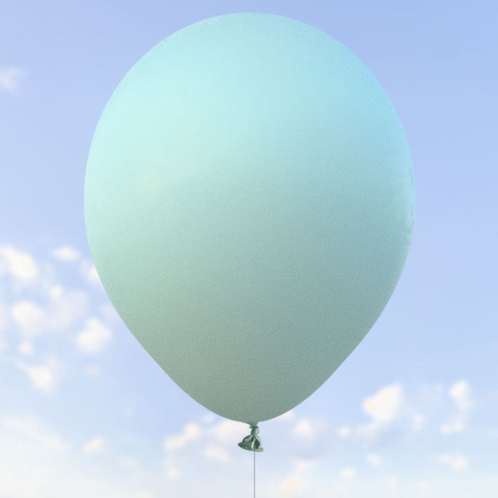 Matt gröna ballonger 28 cm - 100-pack
