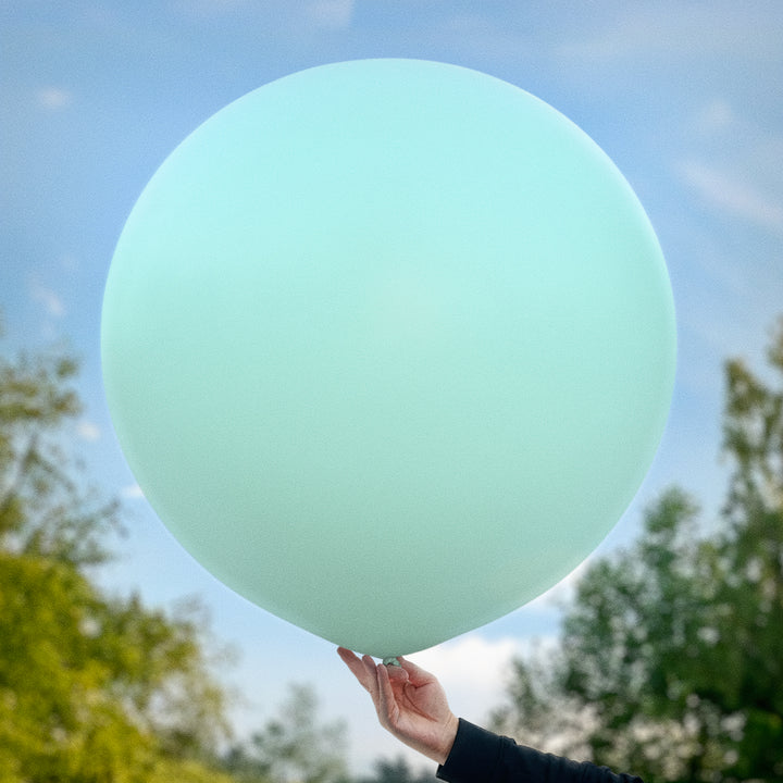 Matt gröna ballonger 90 cm