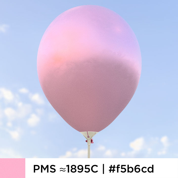 Rosa metalliska ballonger 28 cm - 100-pack