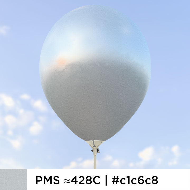 Silverballonger  28 cm - 100-pack