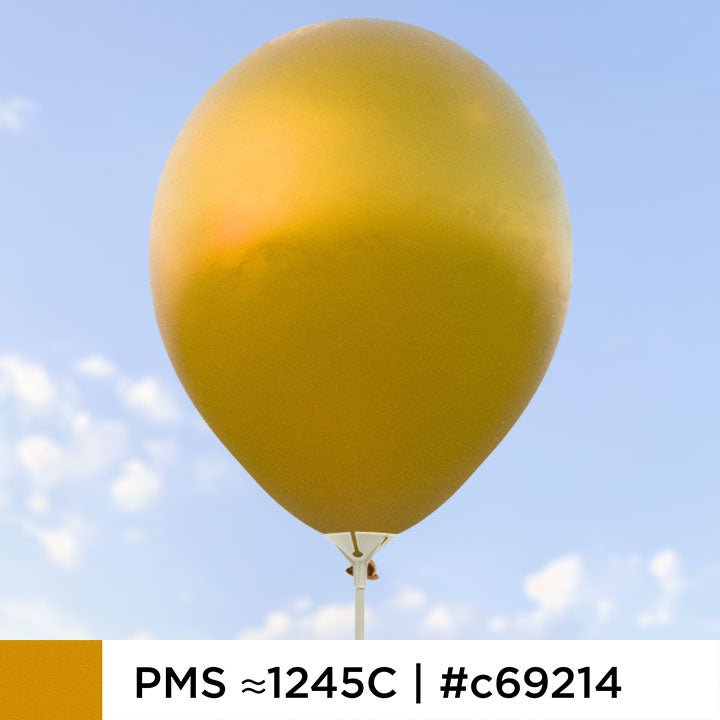 Guldballonger 28 cm – 100-pack