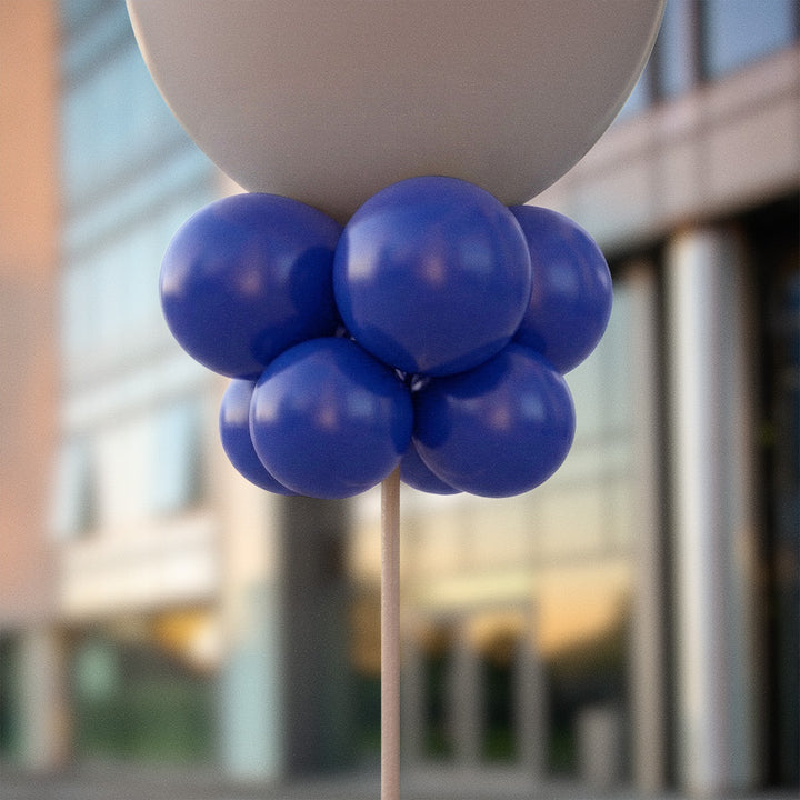 Mörkblå ballongknippen 28 cm - 10-pack