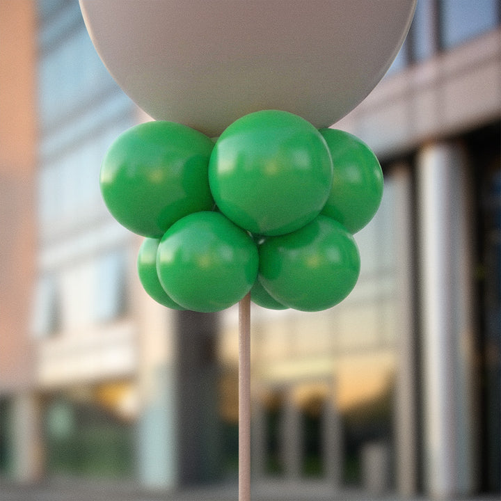 Gröna ballongknippen 28 cm - 10-pack