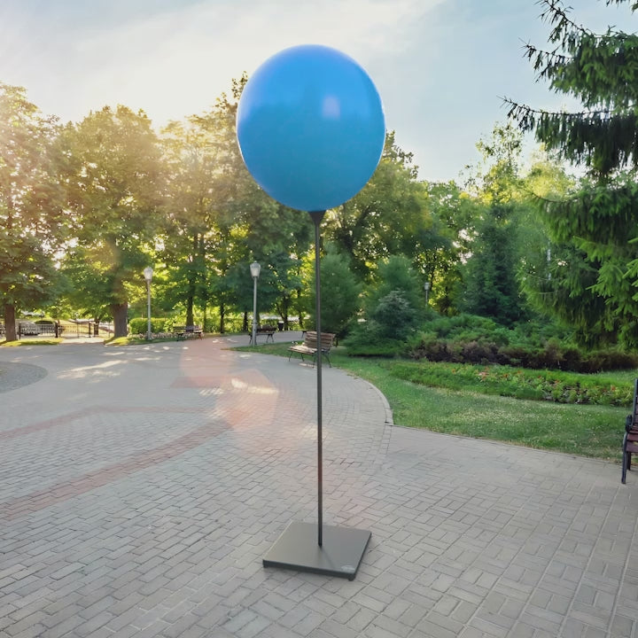 Blå ballong 90 cm