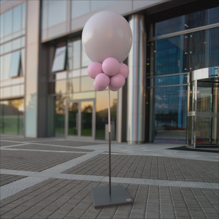 Ljusrosa ballongknippen 28 cm - 10-pack
