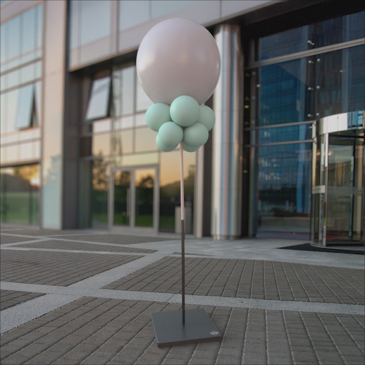 Matt gröna ballongknippen 28 cm - 10-pack