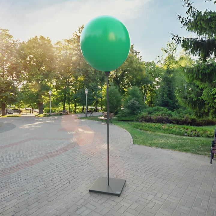 Mörkgrön ballong 90 cm