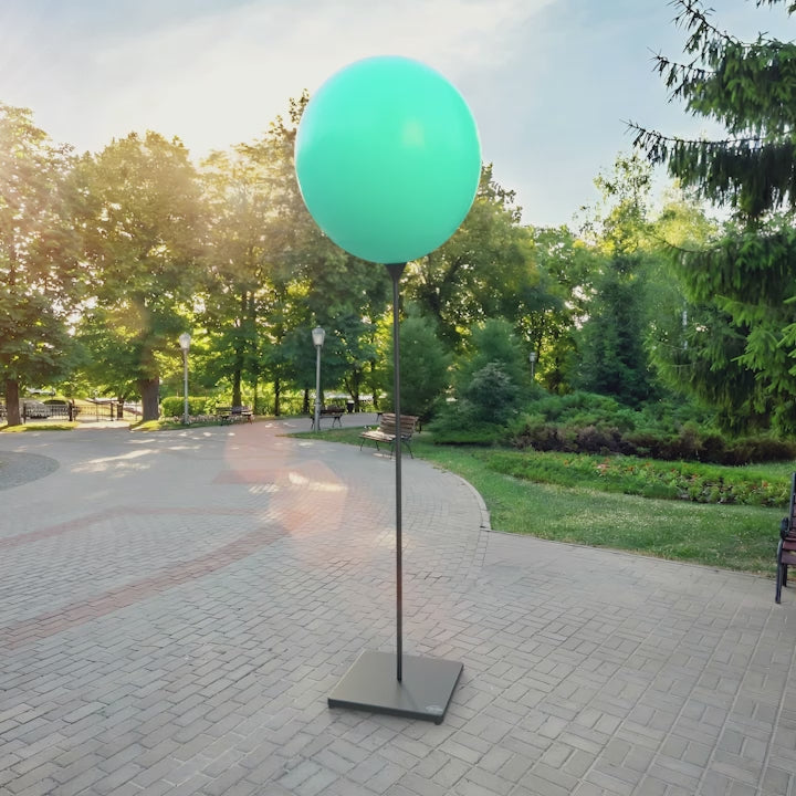 Mintgrön ballong 90 cm