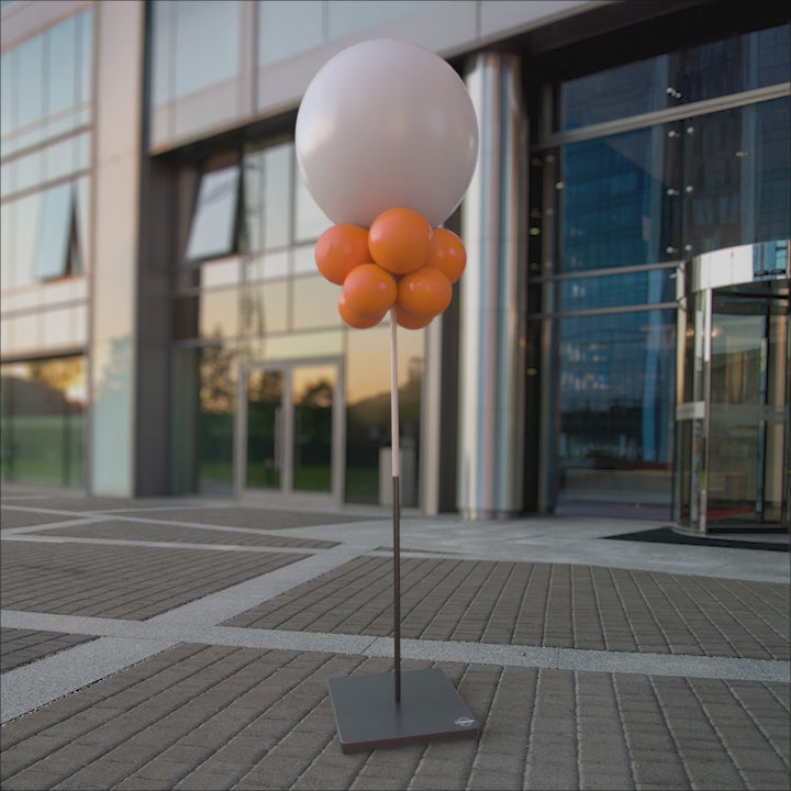 Orange ballongknippen 28 cm - 10-pack