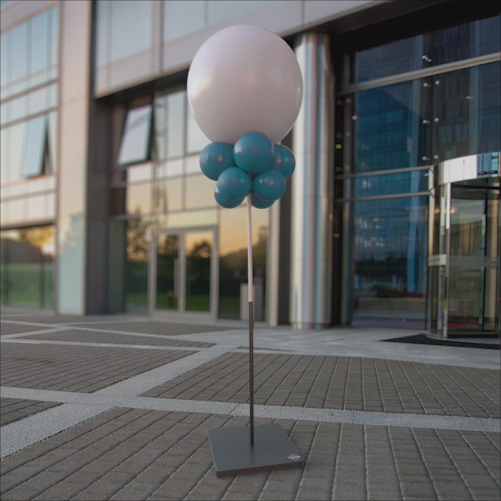 Havsblå ballongknippen 28 cm - 10-pack