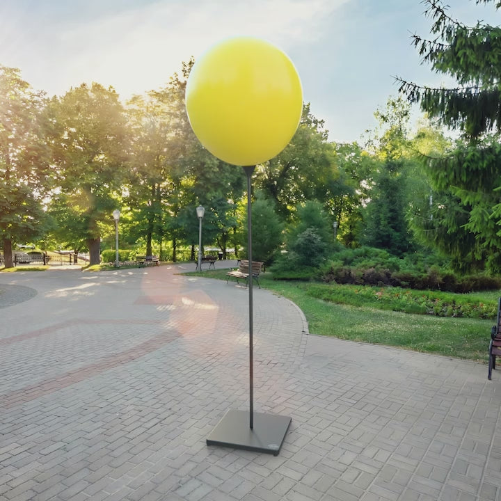 Solgul ballong 90 cm