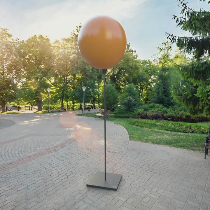 Brun ballong 90 cm