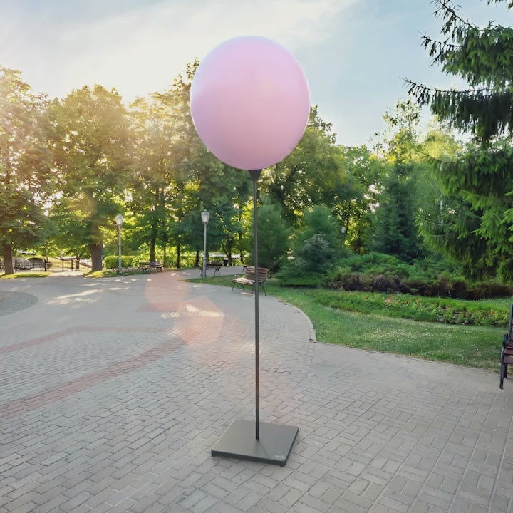 Ljusrosa ballong 90 cm